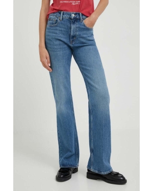 Polo Ralph Lauren jeansy The Boot damskie high waist