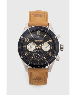 Timberland zegarek TDWGF2201002 męski kolor beżowy