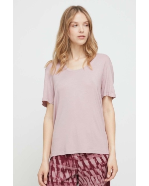 Calvin Klein Underwear t-shirt lounge kolor różowy
