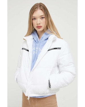Tommy Jeans kurtka damska kolor biały zimowa oversize
