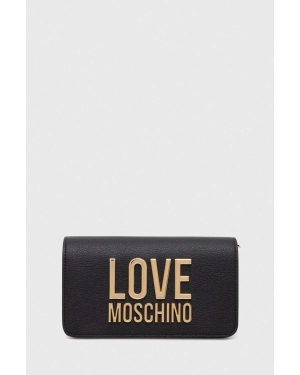 Love Moschino kopertówka kolor czarny