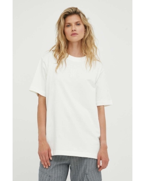By Malene Birger t-shirt bawełniany Fayeh kolor biały