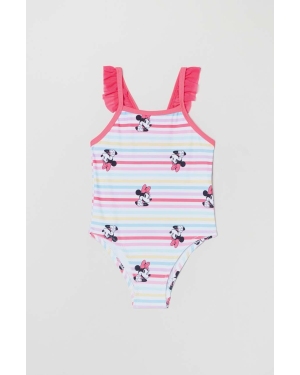 OVS jednoczęściowy strój kąpielowy niemowlęcy kolor fioletowy