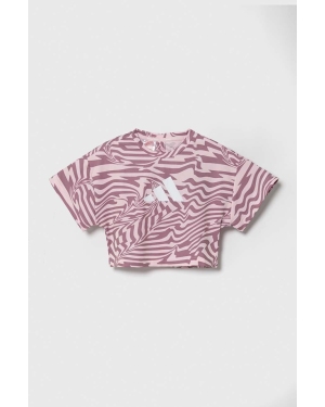 adidas t-shirt kolor różowy
