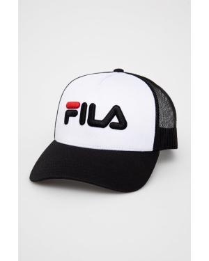 Fila czapka Beppu kolor biały z aplikacją FCU0025