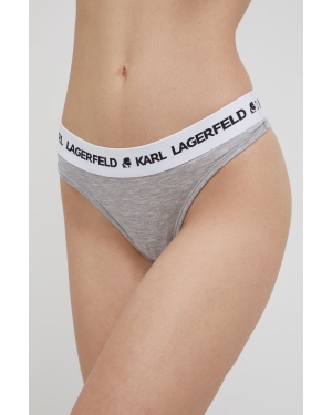 Karl Lagerfeld stringi (2-pack) 211W2126.51 kolor szary