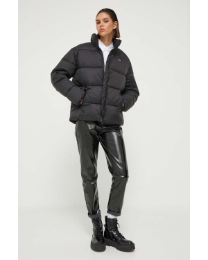 Tommy Jeans kurtka damska kolor czarny zimowa