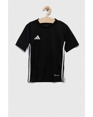 adidas Performance t-shirt dziecięcy TABELA 23 JSY Y kolor czarny wzorzysty