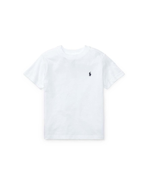 Polo Ralph Lauren t-shirt bawełniany dziecięcy 322832904035 kolor biały gładki