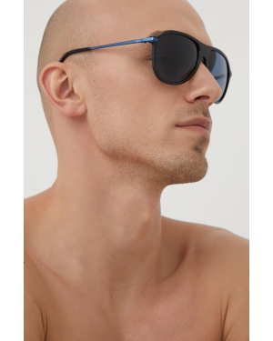 Armani Exchange Okulary przeciwsłoneczne 0AX4106S męskie kolor czarny