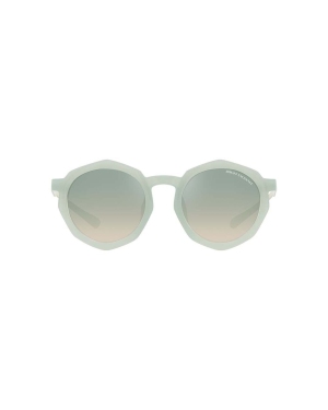 Armani Exchange okulary przeciwsłoneczne damskie kolor szary
