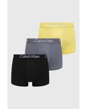 Calvin Klein Underwear bokserki 3-pack męskie kolor żółty