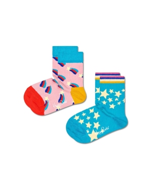 Happy Socks skarpetki dziecięce 2-Pack