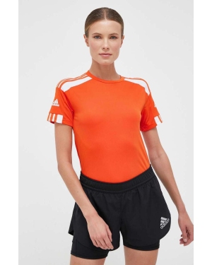 adidas Performance t-shirt treningowy Squadra 21 kolor pomarańczowy
