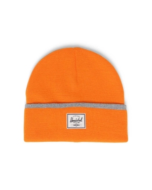 Herschel czapka kolor pomarańczowy