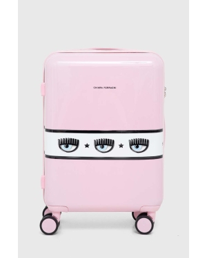 Chiara Ferragni walizka kolor różowy