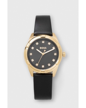 BOSS zegarek 1502697 damski kolor czarny