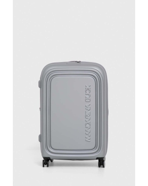 Mandarina Duck walizka LOGODUCK + kolor srebrny P10SZV33