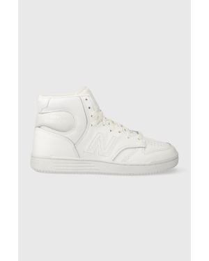 New Balance sneakersy skórzane BB480COC kolor biały