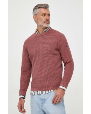 Pepe Jeans sweter bawełniany Dean kolor różowy