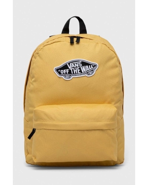 Vans plecak kolor żółty duży wzorzysty