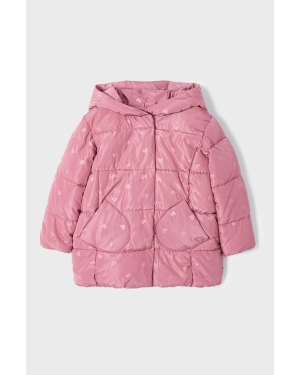 Mayoral kurtka dziecięca kolor różowy