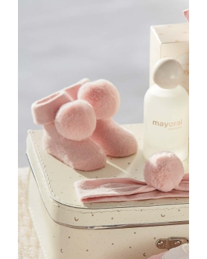 Mayoral Newborn skarpetki niemowlęce kolor różowy