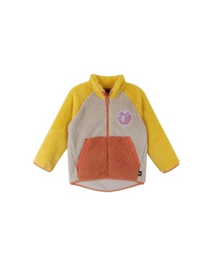 Reima bluza dziecięca Moomin Kramgo kolor żółty gładka