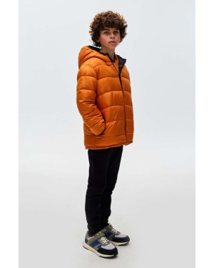 Mayoral kurtka dwustronna dziecięca kolor pomarańczowy