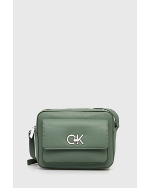 Calvin Klein torebka kolor zielony