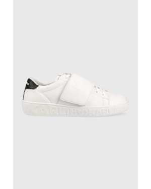 Karl Lagerfeld sneakersy KUPSOLE III kolor biały