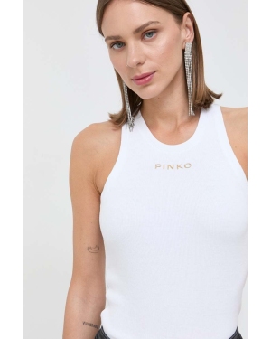 Pinko top damski kolor biały 100822.A15E