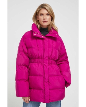 Pinko kurtka damska kolor fioletowy zimowa 101696.A14J