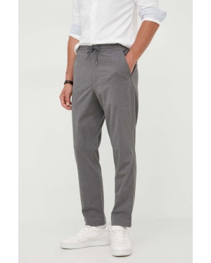 Polo Ralph Lauren spodnie męskie kolor szary proste