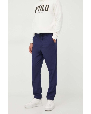 Polo Ralph Lauren spodnie męskie kolor granatowy proste