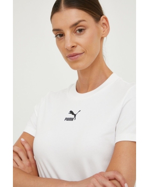 Puma t-shirt damski kolor biały 535610