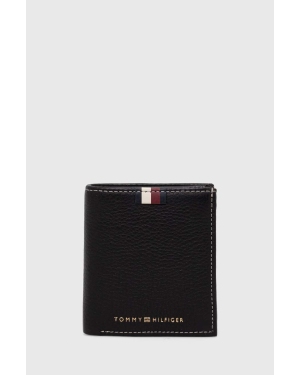 Tommy Hilfiger portfel skórzany kolor czarny