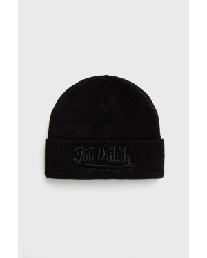 Von Dutch czapka kolor czarny