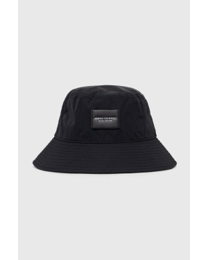 Armani Exchange kapelusz kolor czarny