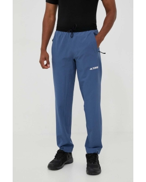 adidas TERREX spodnie outdoorowe Liteflex kolor niebieski