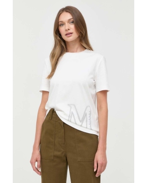 Max Mara Leisure t-shirt damski kolor biały
