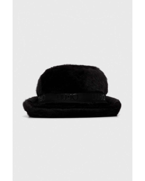 Liu Jo czapka kolor czarny