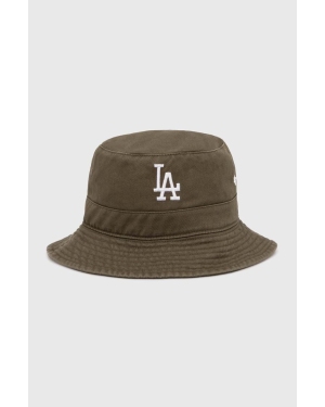 47 brand kapelusz bawełniany MLB Los Angeles Dodgers kolor zielony bawełniany