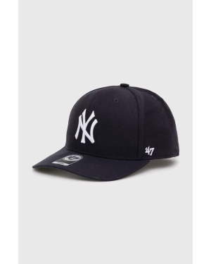 47brand czapka z daszkiem MLB New York Yankees kolor granatowy B-CLZOE17WBP-NY