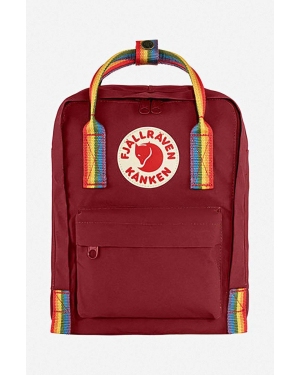 Fjallraven plecak Kånken Rainbow Mini kolor czerwony mały gładki F23621.326.907