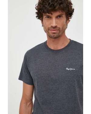 Pepe Jeans t-shirt męski kolor granatowy melanżowy