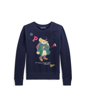 Polo Ralph Lauren sweter dziecięcy kolor granatowy lekki
