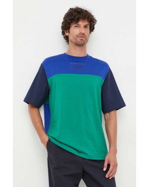 Armani Exchange t-shirt bawełniany wzorzysty