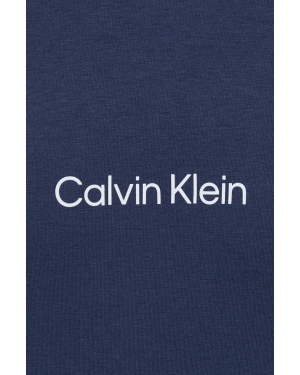 Calvin Klein Underwear longsleeve lounge kolor granatowy z nadrukiem