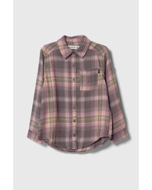 Abercrombie & Fitch koszula dziecięca kolor różowy